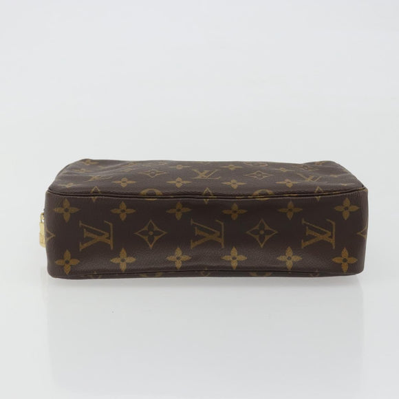 LOUIS VUITTON Monogram Trousse Toilette 23 Clutch Bag M47524 LV Auth 192991
