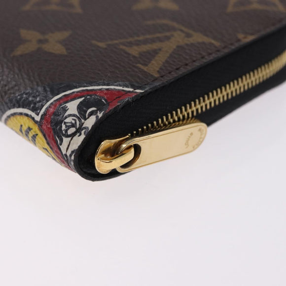 LOUIS VUITTON Monogram Zippy Coin Purse Yamamoto Hirosai M67250 LV Auth 192992M