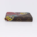 LOUIS VUITTON Monogram Zippy Coin Purse Yamamoto Hirosai M67250 LV Auth 192992M-6