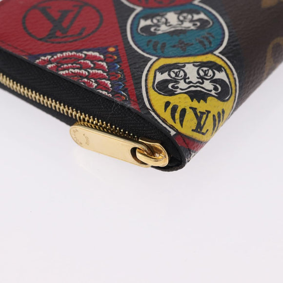 LOUIS VUITTON Monogram Zippy Coin Purse Yamamoto Hirosai M67250 LV Auth 192992M