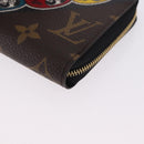 LOUIS VUITTON Monogram Zippy Coin Purse Yamamoto Hirosai M67250 LV Auth 192992M-14