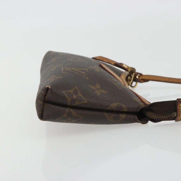 LOUIS VUITTON Monogram Mini Pochette Delight Full Pouch M40309 LV Auth 192999