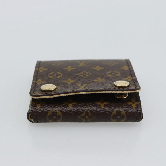 LOUIS VUITTON Monogram Jewelry Case Jewelry Box LV Auth 193000V