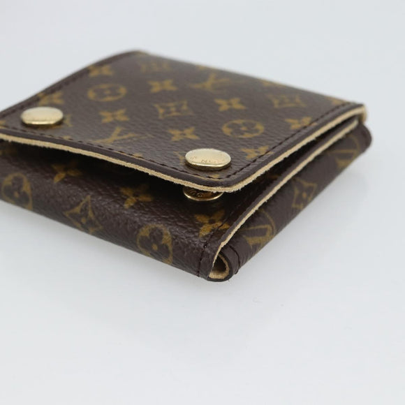 LOUIS VUITTON Monogram Jewelry Case Jewelry Box LV Auth 193000V