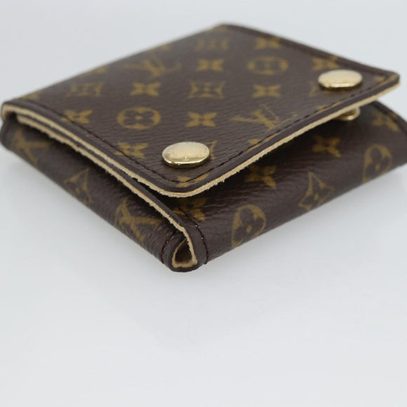 LOUIS VUITTON Monogram Jewelry Case Jewelry Box LV Auth 193000V
