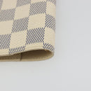 LOUIS VUITTON Damier Azur Agenda PM Day Planner Cover R20706 LV Auth 193001V-10