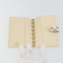 LOUIS VUITTON Damier Azur Agenda PM Day Planner Cover R20706 LV Auth 193001V-13