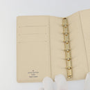 LOUIS VUITTON Damier Azur Agenda PM Day Planner Cover R20706 LV Auth 193001V-15