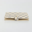LOUIS VUITTON Damier Azur Agenda PM Day Planner Cover R20706 LV Auth 193001V-4
