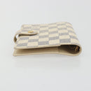 LOUIS VUITTON Damier Azur Agenda PM Day Planner Cover R20706 LV Auth 193001V-6