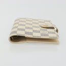 LOUIS VUITTON Damier Azur Agenda PM Day Planner Cover R20706 LV Auth 193001V-7