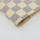 LOUIS VUITTON Damier Azur Agenda PM Day Planner Cover R20706 LV Auth 193001V-9