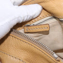 Chloe Paddington Hand Bag Leather Beige Gold Silver Auth 193003V-21