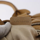 Chloe Paddington Hand Bag Leather Beige Gold Silver Auth 193003V-23