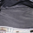 BURBERRY Nova Check Hand Bag PVC Beige Auth 193004A-15