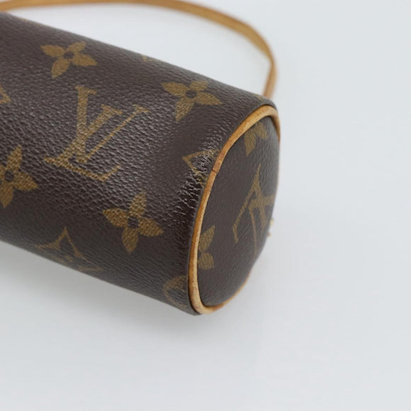 LOUIS VUITTON Monogram Papillon Pouch LV Auth 193005