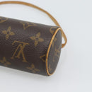 LOUIS VUITTON Monogram Papillon Pouch LV Auth 193005-16