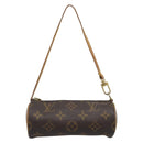 LOUIS VUITTON Monogram Papillon Pouch LV Auth 193005-13