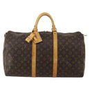 LOUIS VUITTON Monogram Keepall 50 Boston Bag M41426 LV Auth 193006-13