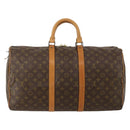 LOUIS VUITTON Monogram Keepall 50 Boston Bag M41426 LV Auth 193007A-2