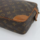 LOUIS VUITTON Monogram Compiegne 28 Clutch Bag M51845 LV Auth 193008-15