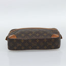 LOUIS VUITTON Monogram Compiegne 28 Clutch Bag M51845 LV Auth 193008-6