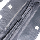 GUCCI Horsebit GG Canvas Hand Bag Black Silver 114913 Auth 193014V-16