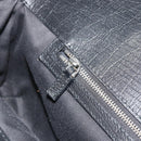 GUCCI Horsebit GG Canvas Hand Bag Black Silver 114913 Auth 193014V-19