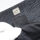 GUCCI Horsebit GG Canvas Hand Bag Black Silver 114913 Auth 193014V-21