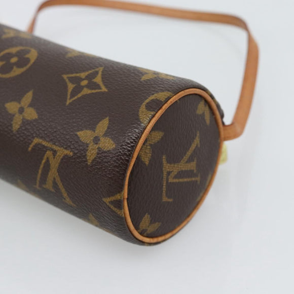 LOUIS VUITTON Monogram Papillon Pouch LV Auth 193015