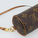 LOUIS VUITTON Monogram Papillon Pouch LV Auth 193015-17