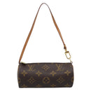 LOUIS VUITTON Monogram Papillon Pouch LV Auth 193015-13