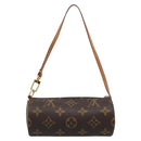 LOUIS VUITTON Monogram Papillon Pouch LV Auth 193015-2