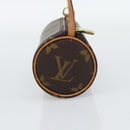 LOUIS VUITTON Monogram Papillon Pouch LV Auth 193015-3