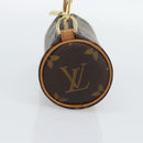 LOUIS VUITTON Monogram Papillon Pouch LV Auth 193015-4