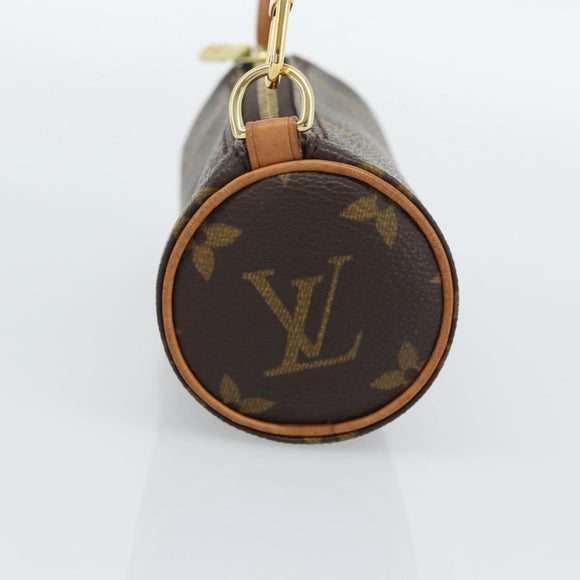 LOUIS VUITTON Monogram Papillon Pouch LV Auth 193015