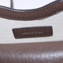 GUCCI GG Supreme Shoulder Bag PVC Beige Gold 625615 Auth 193018V-11