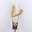 GUCCI GG Supreme Shoulder Bag PVC Beige Gold 625615 Auth 193018V-22