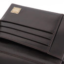 FENDI Zucca Canvas Mamma Baguette Wallet Black Brown Auth 193019V-17