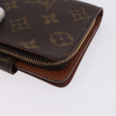 LOUIS VUITTON Monogram Compact Zip Wallet M61667 LV Auth 193020A-15