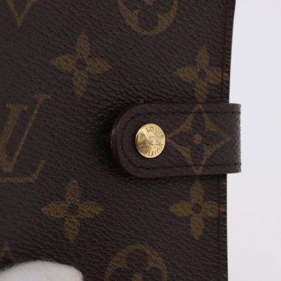 LOUIS VUITTON Monogram Compact Zip Wallet M61667 LV Auth 193020A