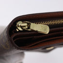 LOUIS VUITTON Monogram Compact Zip Wallet M61667 LV Auth 193020A-8