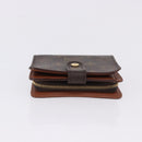 LOUIS VUITTON Monogram Compact Zip Wallet M61667 LV Auth 193020A-3