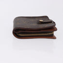 LOUIS VUITTON Monogram Compact Zip Wallet M61667 LV Auth 193020A-6