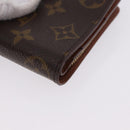 LOUIS VUITTON Monogram Compact Zip Wallet M61667 LV Auth 193020A-7