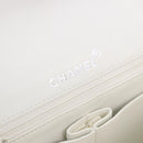 CHANEL Matelasse Chain Shoulder Bag Canvas Light Blue Silver CC Auth 193022SAM-23