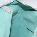TIFFANY&Co. Hand Bag Leather Silver Auth 193028A-12