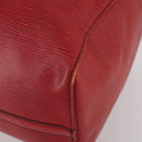 LOUIS VUITTON Epi Keepall 50 Boston Bag Red M42967 LV Auth 193031A-10