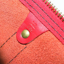 LOUIS VUITTON Epi Keepall 50 Boston Bag Red M42967 LV Auth 193031A-20