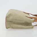 CELINE C Macadam Canvas Hand Bag Suede Gray Silver Auth 193033A-3